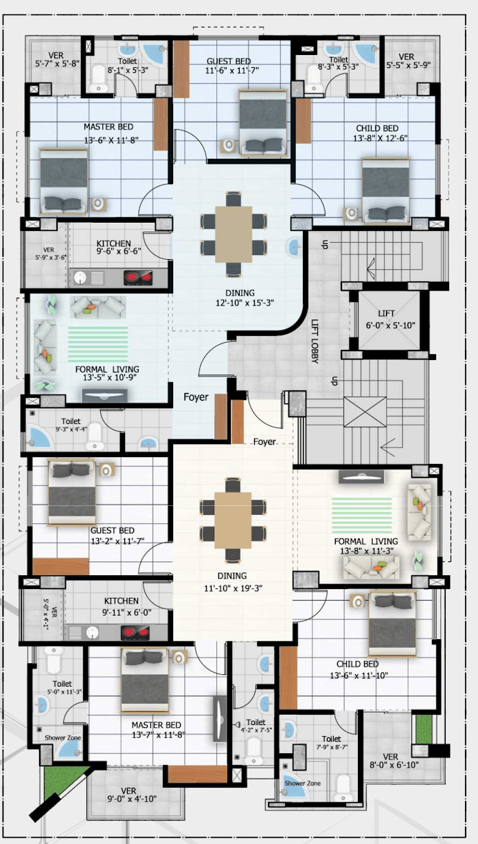 Typical Floor Plan